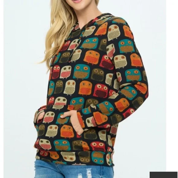 Owl Hoodie - Picture 4 of 5